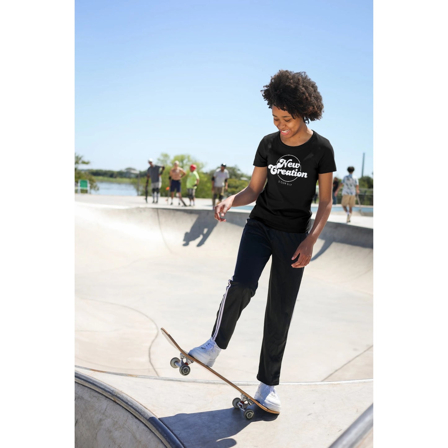New Creation Unisex T-Shirt - 2 Corinthians 5:17 Christian Apparel Printify